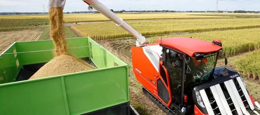 Maximizing Agricultural Output with Kubota Combine Harvesters in Nigeria